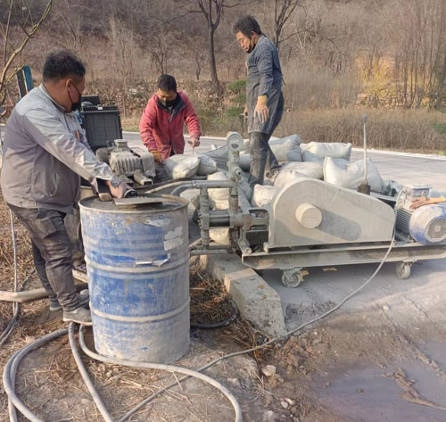 盐都路面下沉注浆
